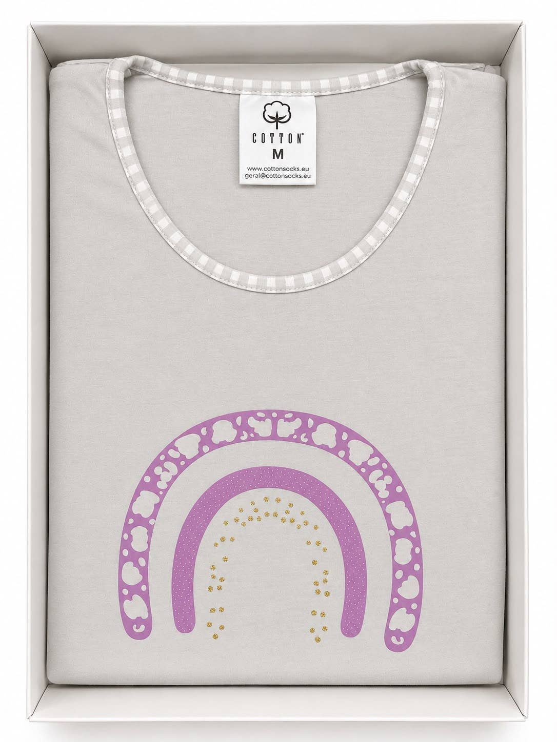 Women's Pajamas 100% Cotton: Roxo / L
