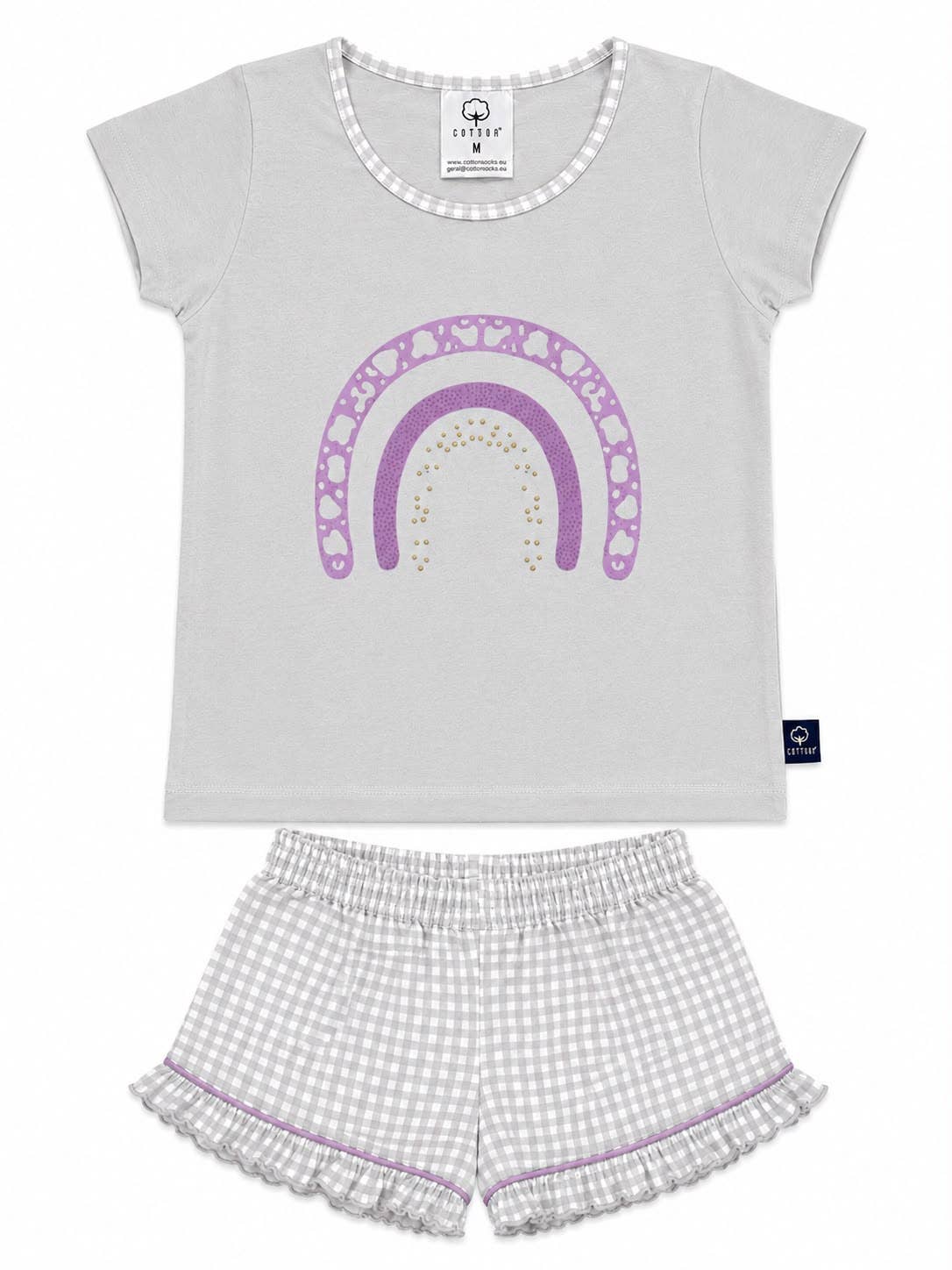 Women's Pajamas 100% Cotton: Roxo / L