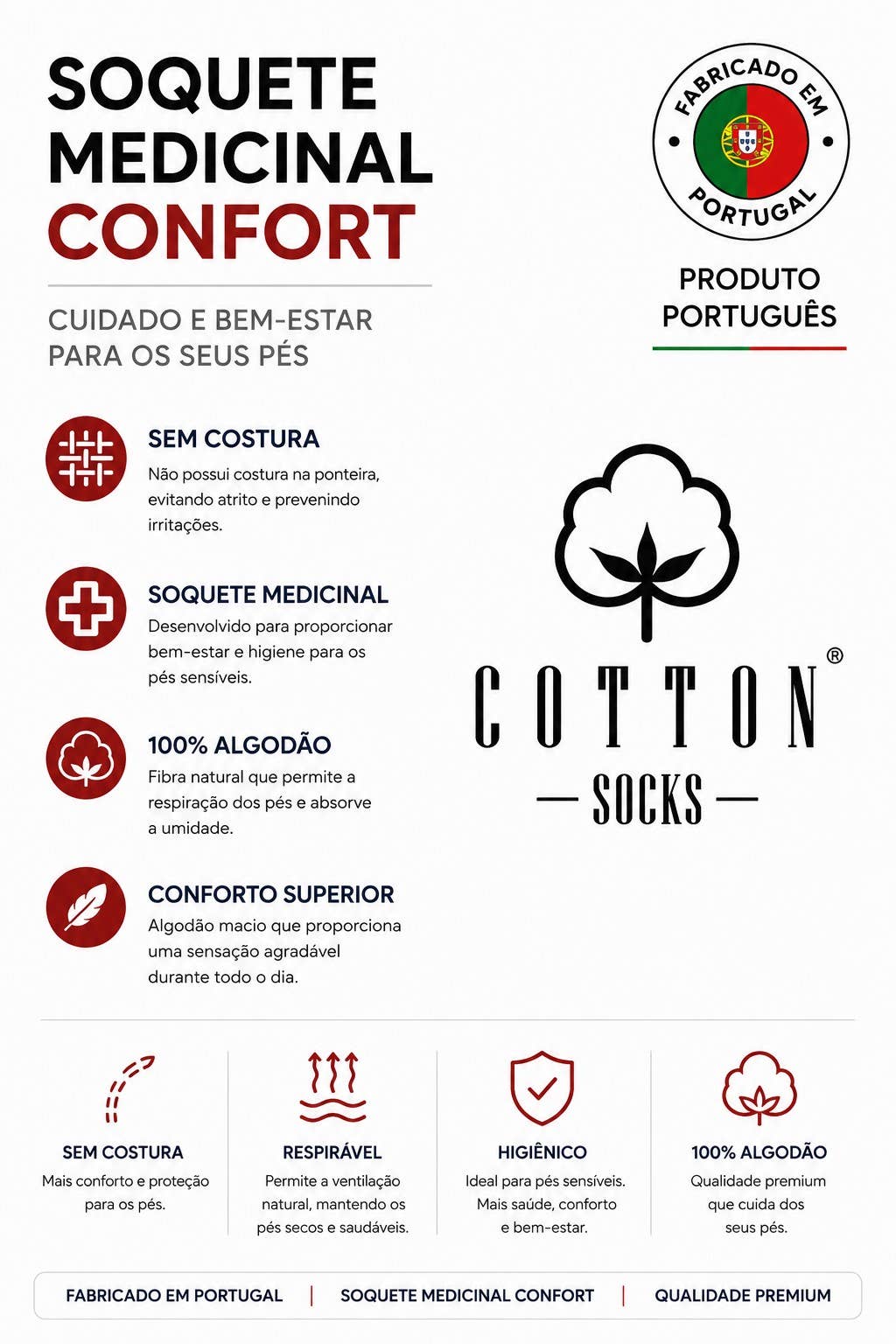 Ref. 31-10/1 – Pack of 12 pairs Medicinal Comfort Ankle Socks