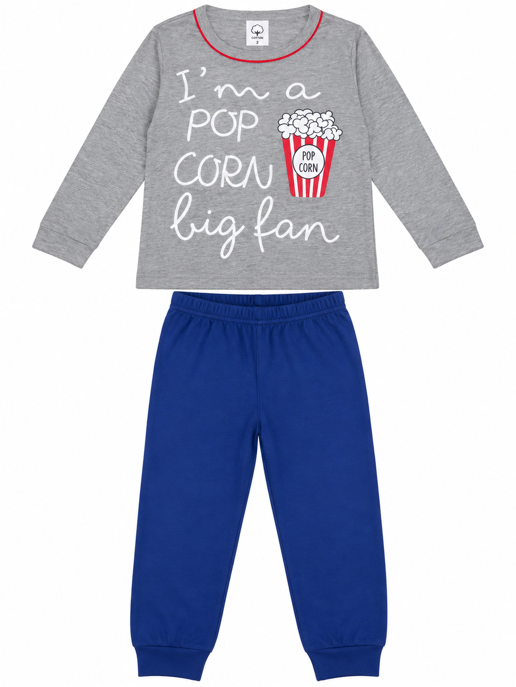 Children's Winter Brushed 100% Cotton Pajamas – Boy
