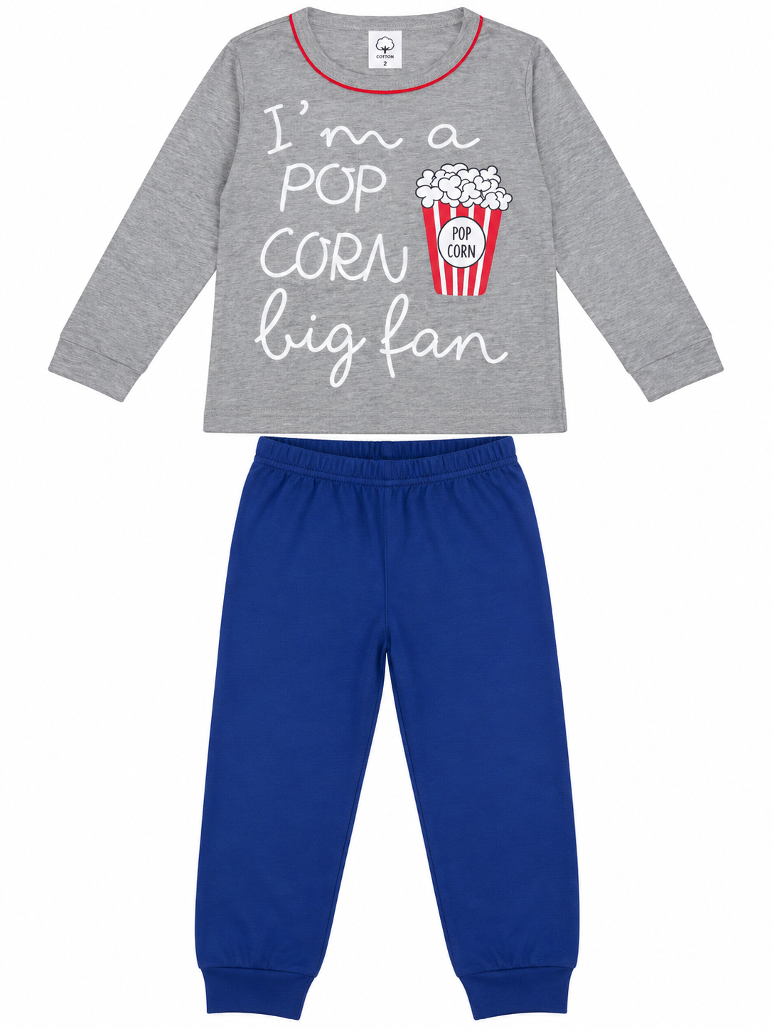 Children's Winter Brushed 100% Cotton Pajamas – Boy