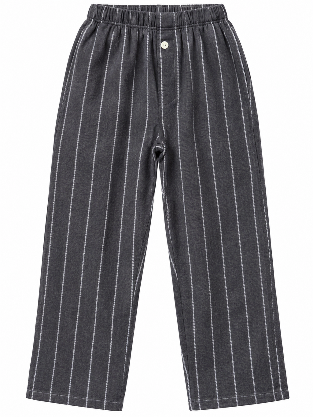 Men's 100% cotton pajama bottoms – Long and comfortable