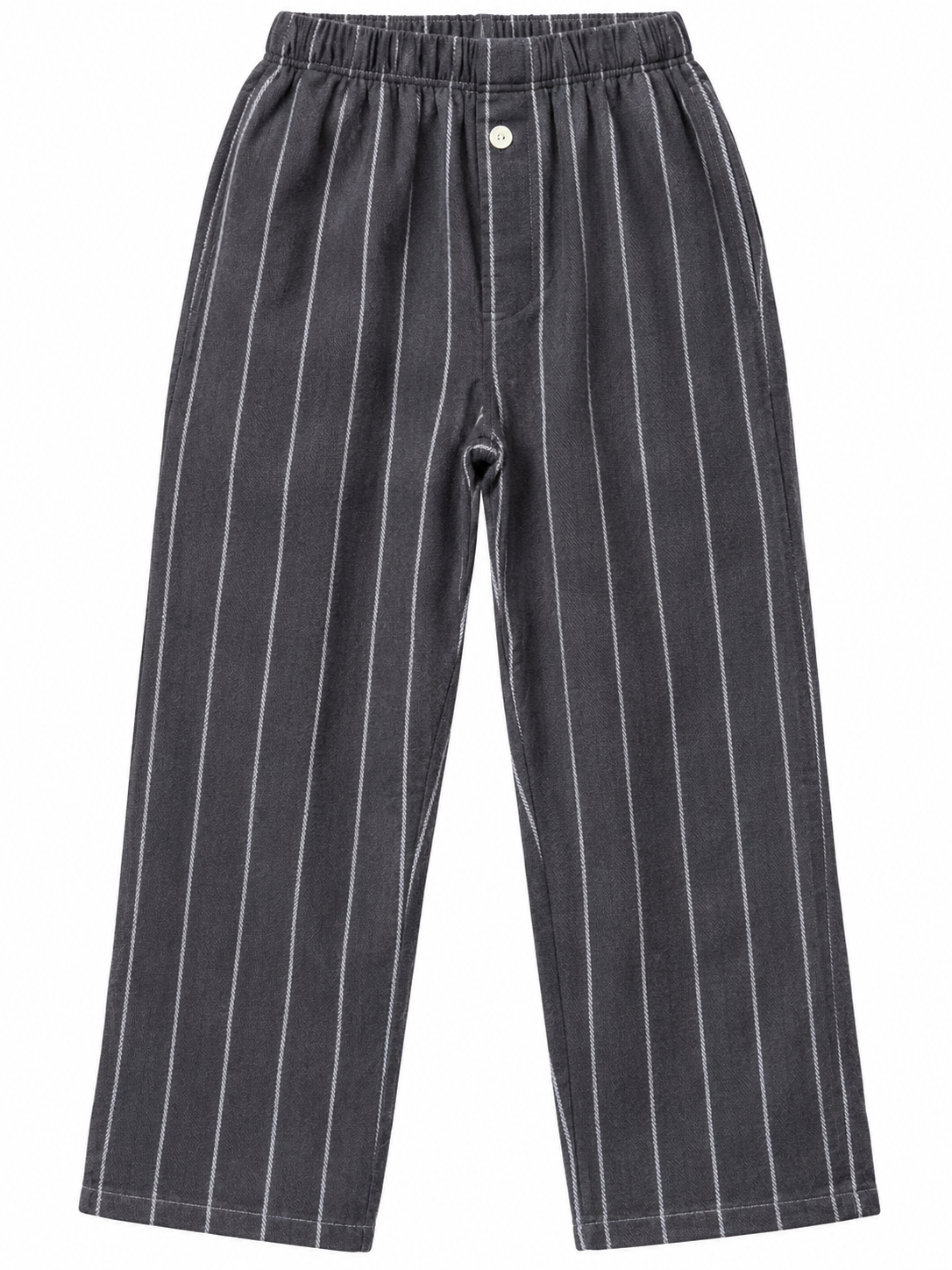 Men's 100% cotton pajama bottoms – Long and comfortable